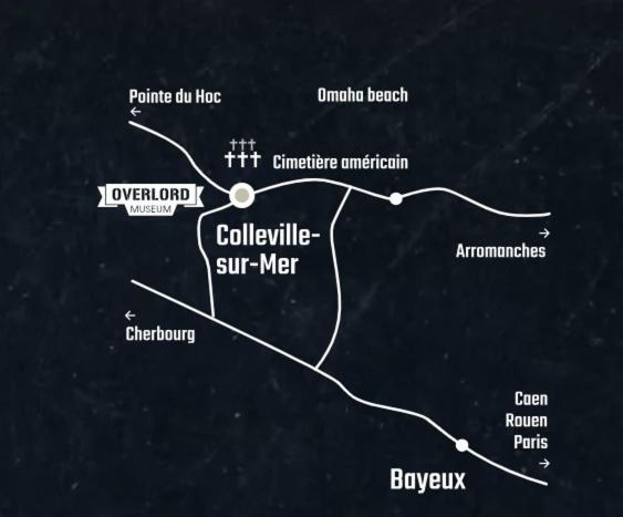 Au Coeur D'Omaha Beach - Colleville-Sur-Mer - Gite 1 Eksteriør bilde