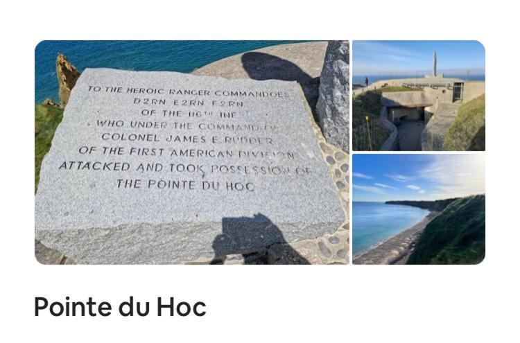 Au Coeur D'Omaha Beach - Colleville-Sur-Mer - Gite 1 Eksteriør bilde