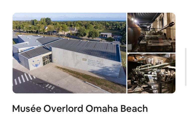 Au Coeur D'Omaha Beach - Colleville-Sur-Mer - Gite 1 Eksteriør bilde